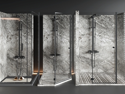 Shower Room Glass Partition Shower model