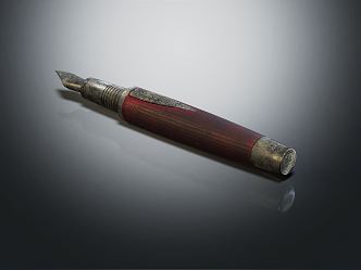 Modern Pen Vintage Pen 3d model