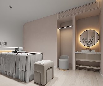 Modern SPA Beauty Room 3d model