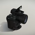 Samsung Digital Camera With Built In Flash And High Resolution Lens 3d model