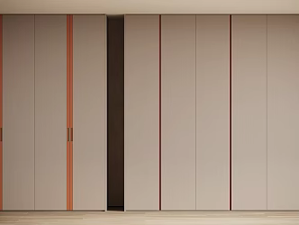 Custom Wardrobe Bedroom Wardrobe 3d model