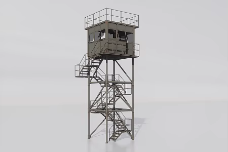 watchtower 3d model