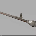 Modern Military Weapon System With Extended Barrel And Firing Mechanism