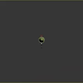 Military Style Rocket Launcher With Green Tip Black Barrel And Telescopic Scope