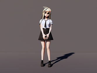 Characters 3d model