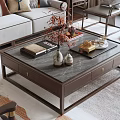 New Chinese Tea Table 3d model