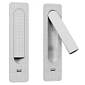 Modern Black Smart Wall Lamp With LED Lighting And Sensor Functionality