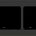 Pair of Black Desktop Computer Speakers With Sleek Design And Clear Sound