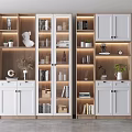 Nordic Bookcase 3d model