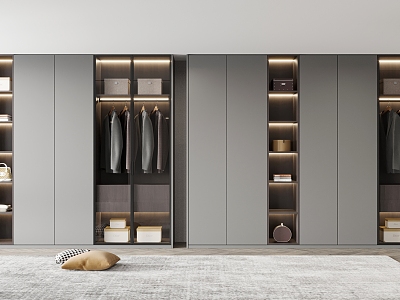 Modern wardrobe 3d model