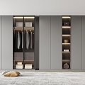 Modern wardrobe 3d model