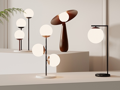 Wind Spherical Table Lamp model