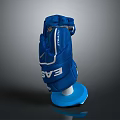 Blue Athletic Sports Glove With EASTON Brand And Nike Logo Design