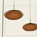 Stylish Round Glass Pendant Lights With Irregular Shape And Warm Glow