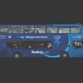Modern Bus School Bus Box Bus Tourist Bus 3d model