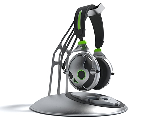 Style Headset Audio Headset Appliances 3d model