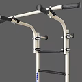Sports Training Equipment Ladder with Horizontal Bars and Grip Handles for Multifunctional Home Gym Workouts