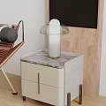 Table lamp table lamp side 3d model