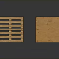 Sturdy Wooden Block and Flat Deck Pallets as Industrial Material Handling Equipment for Logistics