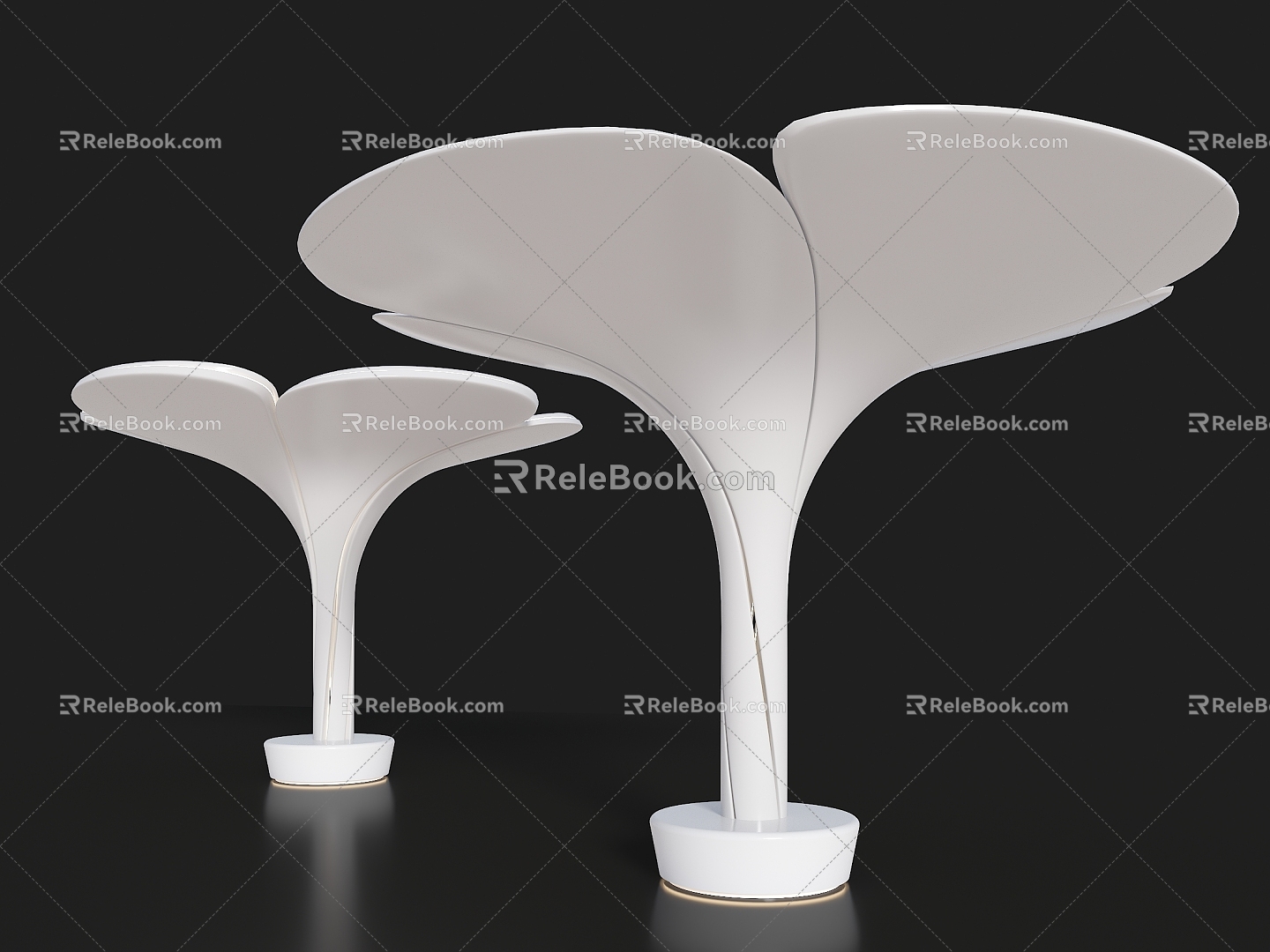 Special-shaped Pillar Petal Pillar Creative Package Pillar Decorative Pillar Shape Pillar model