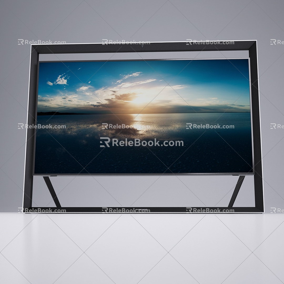 Modern Samsung TV Modern Realistic Electrical Appliances Home Appliances Samsung TV Brand TV Display 3d model