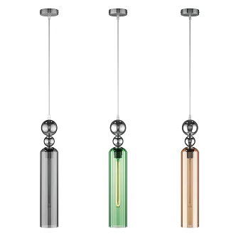 Modern Minimalist Chandelier Simple Chandelier 3d model