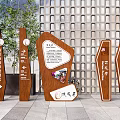 Signs Guide Signs 3d model