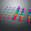 Modern Gem Ruby 3d model