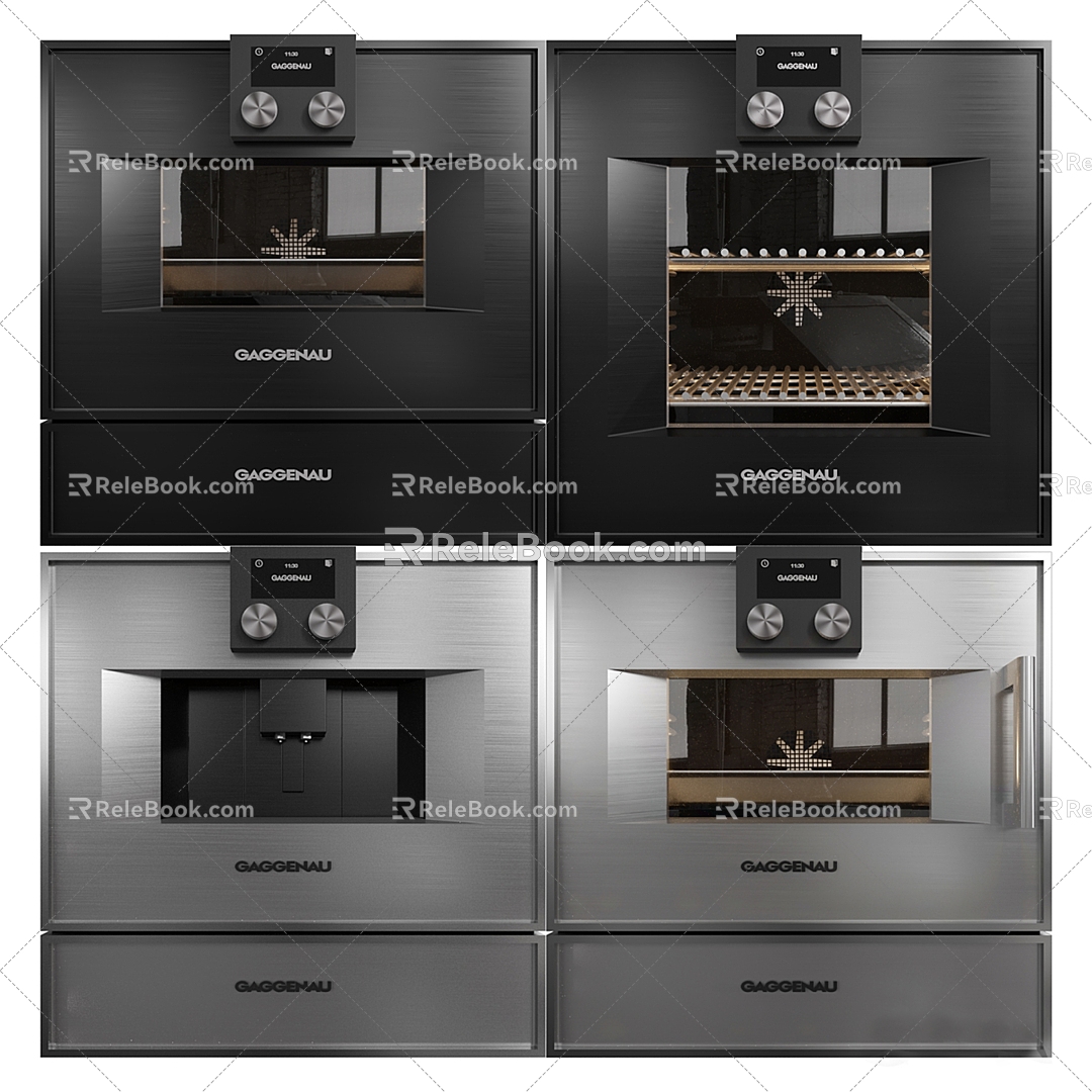 Modern Oven Gagner Oven 3d model