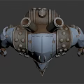 Modern Robot Mech Warrior Mech Soldier Machine Battlearm Mechanical Battlearm 3d model