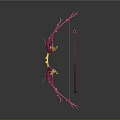 Crossbow Mechanical Crossbow Shift Bow and Arrow Shoot Far Equipment Weapons High-tech Crossbow 3d model