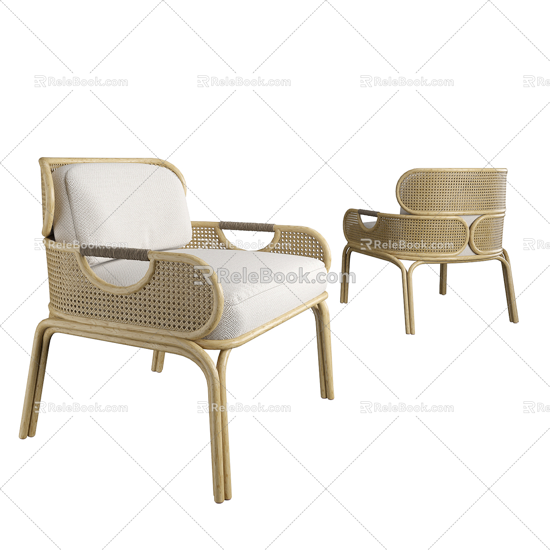 Modern Sofa Chair Rattan Chair model