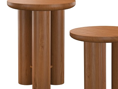 Anthropology Side Table 3d model