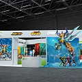 Modern Exhibition Super-dimensional Mutual Entertainment 3d model