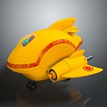 Spaceship Spaceship Aircraft 3d model