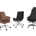 modern office chair boss chair 3d model