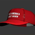 Red Cap With White Text MAKE AMERICA GREAT AGAIN For Daily Wear And Casual Use