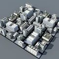 Aerial Planning of Urban Building Complex with Diverse Structures and Layout Design