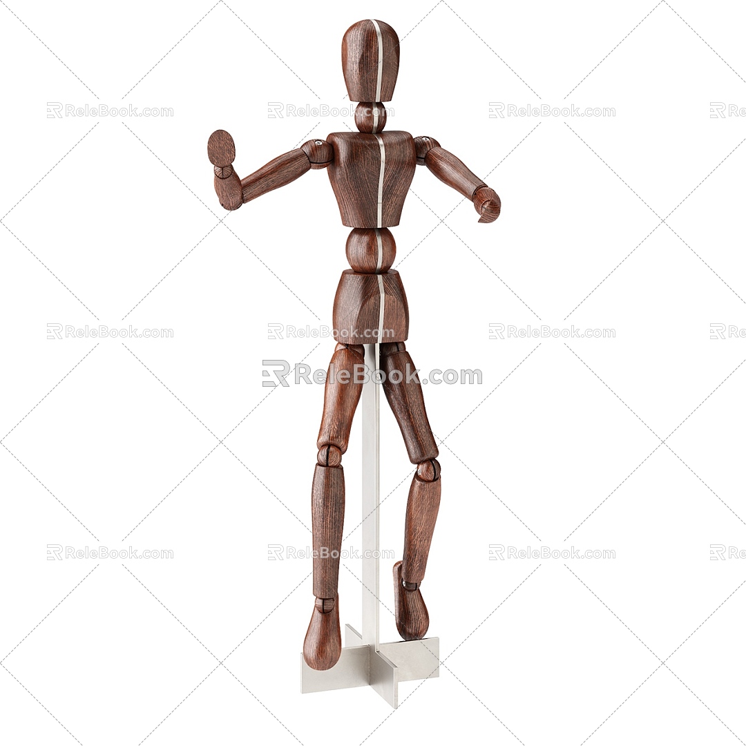 Human body diagram 3d model