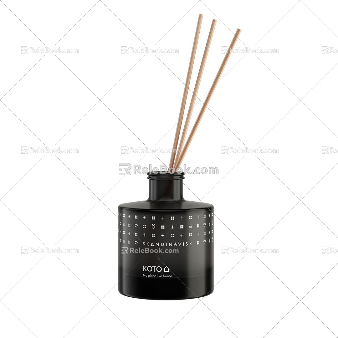 Aromatherapy ornaments perfume 3d model