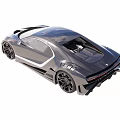 Sleek Modern Sports Car with Aerodynamic Body Design and Large Alloy Wheels