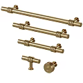 Brass Cabinet Handles in Various Lengths for Drawers and Furniture