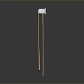 Wooden Towel Hanger For Daily Necessities With Metal Rod And Smooth Surface