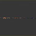 Colorful Fantasy Swords Weapon Collection With Various Designs And Bright Colors