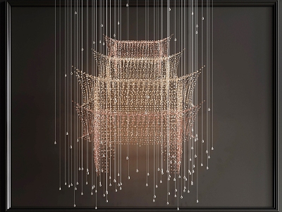 New Chinese crystal chandelier model