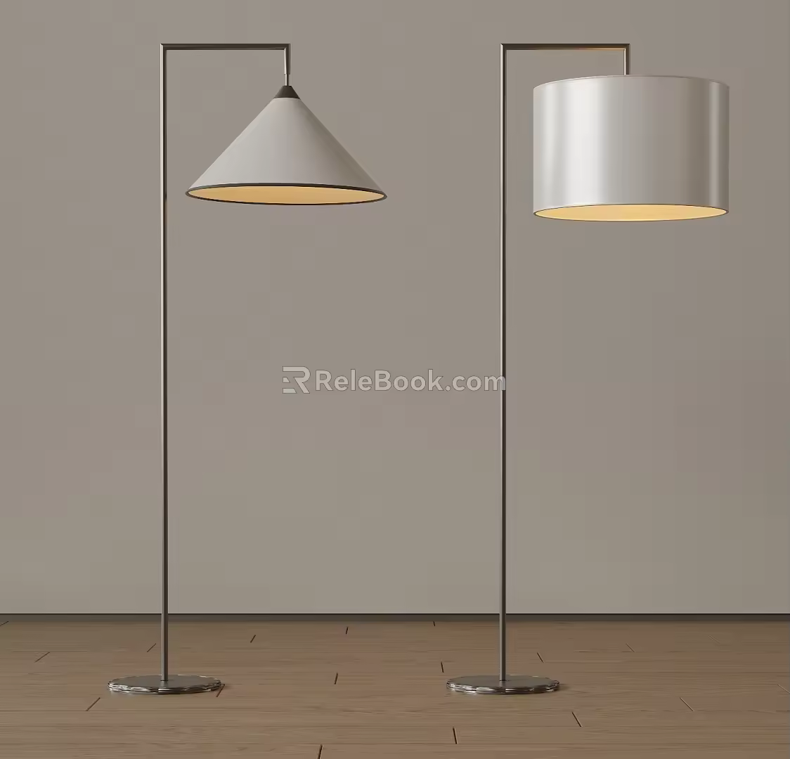 Modern Middle Ancient Floor Lamp Minimalist Floor Lamp Italian Floor Lamp Art Floor Lamp Cream Style Floor Lamp Nordic Floor Lamp 3d model