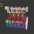 Precision Machined Automotive Engine Component Featuring Cylinders Valves Camshaft And Durable Design