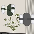Wall lamp combination 3d model