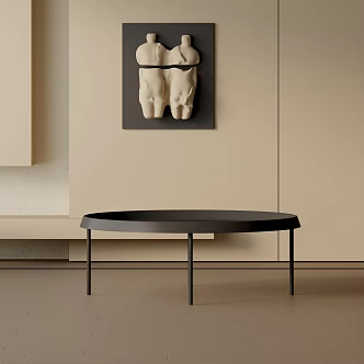 Modern coffee table 3d model