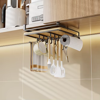 Kitchen rack 3d model